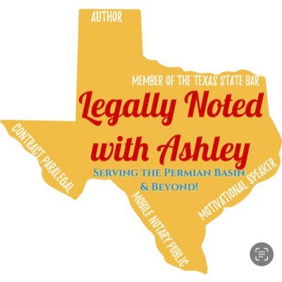 Contract Paralegal•Mobile Notary Public•Motivational Speaker•Member of the Texas State Bar•Author