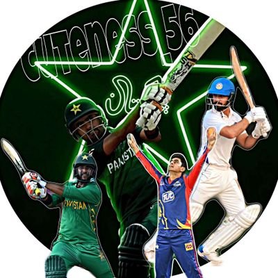 cricket lover 🏏
fan of BABAR AZAM, QASIM AKRAM, IMAD WASIM & UMER KHAN 💚