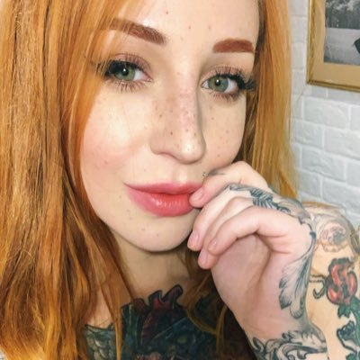 Intelligent and artistic tattooed redhead.... Am I your dream girl? 😍 
DMs are flooded, write me on my private page😘