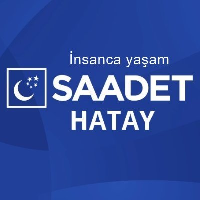 HataySaadet's profile picture. Hatay İl Başkanlığı resmi twitter sayfası