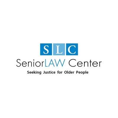 SeniorLAW Center seeks justice for older people by using the power of the law, educating the community, & advocating on local, state & national levels.