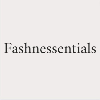 Fashion Essentials