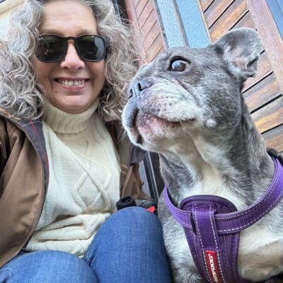 It’s all about my dog, my family and my friends… Days full of walking, cooking, gardening, embroidering, a little bit of yoga, TV, radio and audiobooks