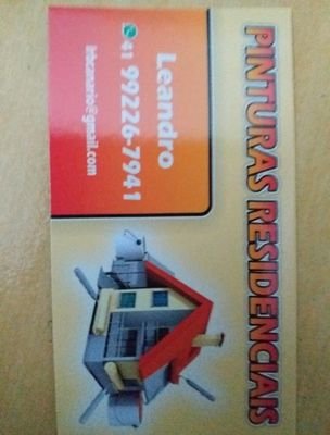 Serviços de pinturas residenciais em Curitiba PR região
Pequenos orçamentos pelo WatsApp 41992267941
microeemprededor individual
Serviços de pinturas
