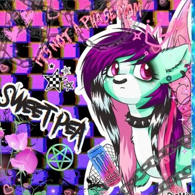 Sweetpea-and-Friends | 26 | She/Her | 🩵 @ZephyrMoon666 🩵| Pony/Furry Artist | SFW | Commissions Open
💖🤘💖

DO NOT USE MY ART FOR AI!