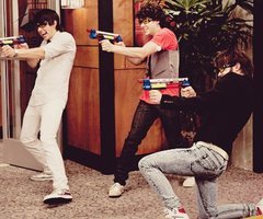 RomanticJonai's profile picture. Joe: Don't forget how amazing you are @xThatGirldylanS. -taken-
Nick: Everyone deserves someone. -single-
Kevin: I'll swim the widest ocean for you -single-