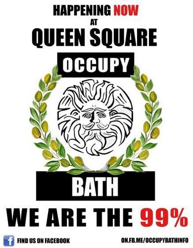 Occupy_Bath's profile picture. Formerly occupied Queen Square with a lovely camp. Currently occupying the rest of Bath. In solidarity with all Occupations worldwide.