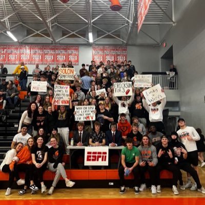 Solon High School Student Section for all 2023-2024 events