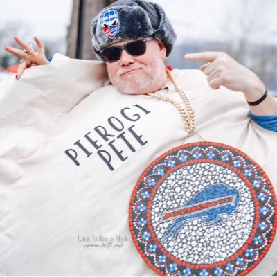 Just a Pierogi giving miles of smiles! Powered by Simply Pierogi in BUF,NY. Look for me at stadiums in the USA! IG~~@pierogipeter #Billsmafia #pierogipete