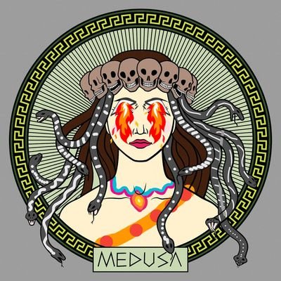 In Greek mythology, medusa also, called Gorgo. #NFTs #NFTCommunity   #History_of_Greek #Medusa