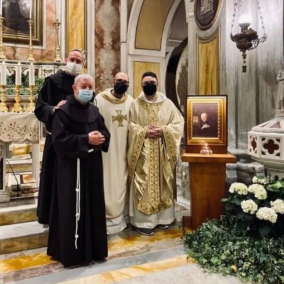 Catholic priest in Italy