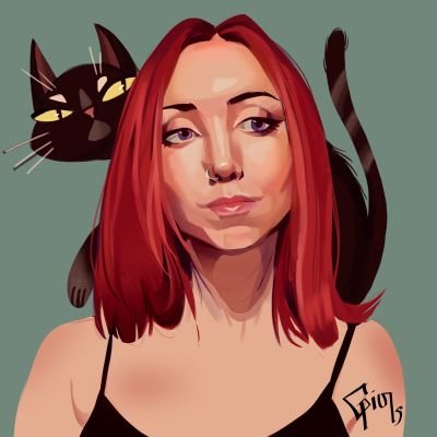 she/her. Italian🇮🇹. Artist. Aspiring animator (will probably never happen).bisexual mess.
Check out my Fiverr https://t.co/bY9wMlZWap…