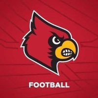 NCAA University of Louisville Cardinals Football Logo M Tee Shirt 5449