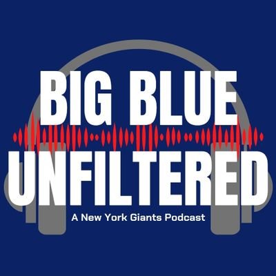 The Official Twitter account of The Big Blue Unfiltered Podcast; a podcast from New York Giants fans, for NY Giants Fans. Find us wherever you get your pods!