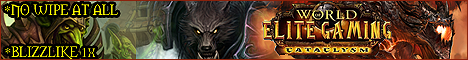 WoWEliteGaming's profile picture. Elite Gaming cataclysm server. We are a young server with 5 years of experience in developing private cores! Deathwing blizzlike 15x