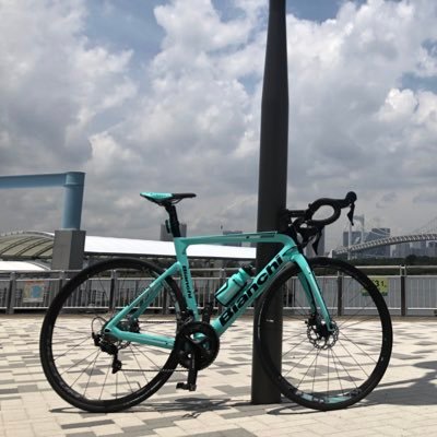 最近はロードバイクで近所を彷徨いてます Bianchi ARIA DISC 2020 BW亡霊👻 頑張ろう神戸からのオリックスファン（推しは山岡と宗 |我愛台湾 香港独立 天安門事件