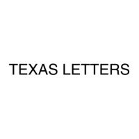 TEXAS LETTERS(@TheTexasLetters) 's Twitter Profile Photo