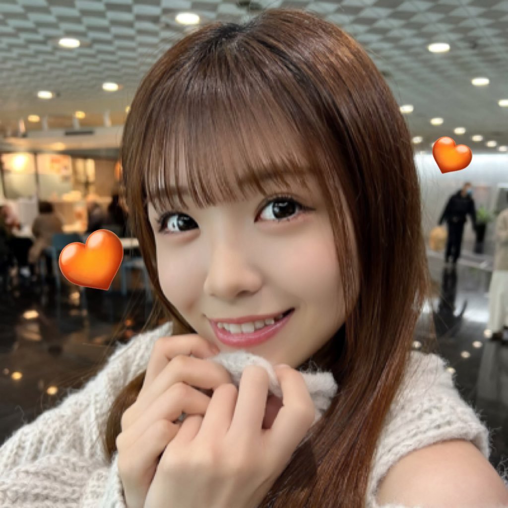 貞野遥香ちゃん🩰🧡 二瓶愛美ちゃん💙🤍