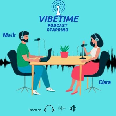 This is a podcast show hosted by Maik and Clara that would be focused on very exciting topics to talk about. #TheVibeTimePodcast is Spotify original.