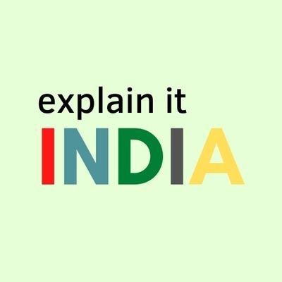 explainitINDIA's profile picture. Knowledge and Information is a fundamental rights for all