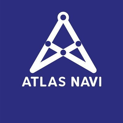 Atlas Navi is a navigation app using AI with 400k downloads worldwide. Founded in 2019, released in 2022, growing in 2023. App available on iOS and Android