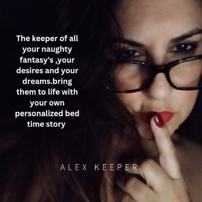 Hi i am Alex keeper , i wright and produce adult stories for audio pleasure . and ASMR
https://t.co/ZucZR0owmv   https://t.co/zaMqUwoRLB