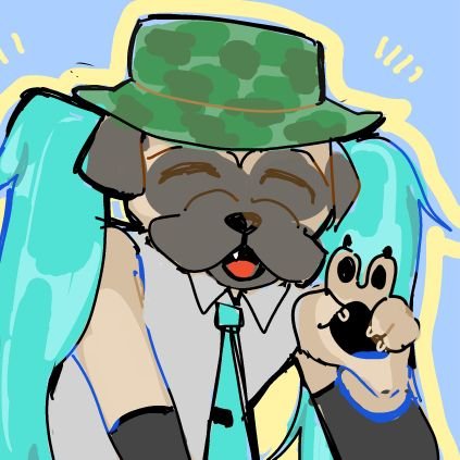 funny pug in a hat! | anime girl enjoyer | accidental webdev | 21 | pfp & banner by @bbbbungle !!