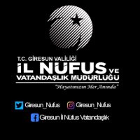 Giresun İl Nüfus ve Vatandaşlık Müdürlüğü(@Giresun_Nufus) 's Twitter Profile Photo