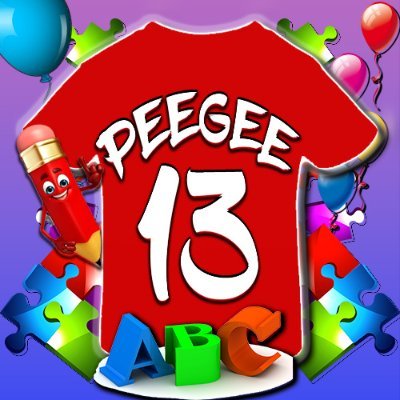 Peegee 13 Positive Guidance For Children Under 13. Good clean music, videos, songs,  1-13 Party and learn alphabets states shapes numbers Presidents💥