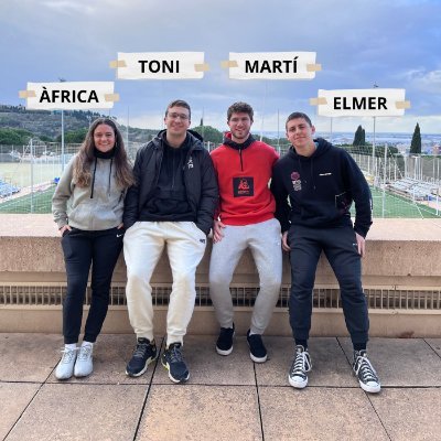reprogramamats's profile picture. 4 estudiants de l'INEFC de Barcelona disposats a donar-ho tot per aprendre, i sobretot guanyar, el #Top_Program_2023. #Esbuscarivaldigne.
