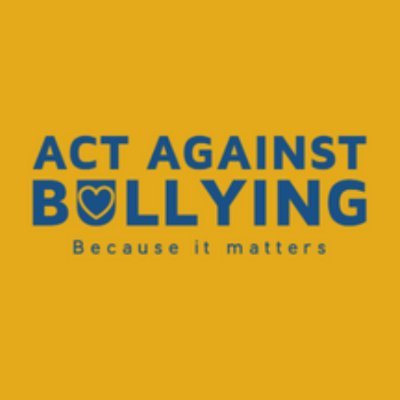 We are a UK charity providing advice and resources because it matters to keep children and young people safe from #bullying #actagainstbullying