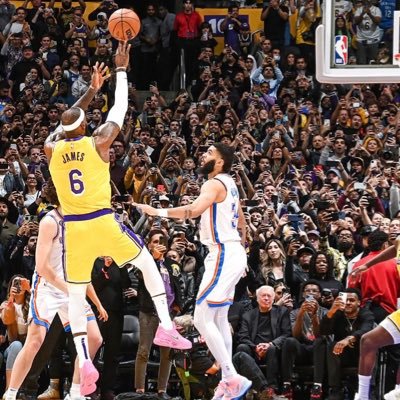LeBronPassedMJ's profile picture. #MoreThanAnAthlete🐐📈 #WITNESS💜💛