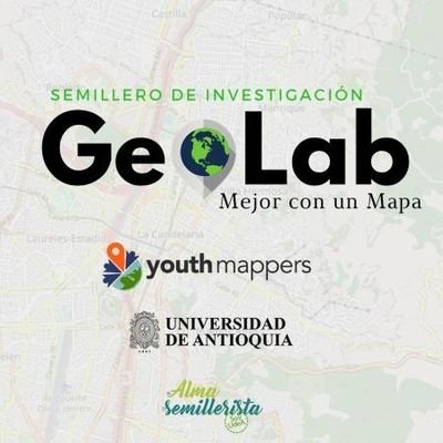 Semillero de investigación de la UdeA, miembro de la comunidad global de YouthMappers. Mapeamos para la resiliencia y la construcción de soluciones colectivas