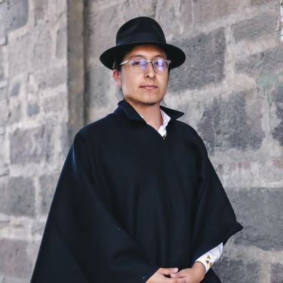 Kichwa Otavalo, Cofundador de la Fundación KISTH, Young Expert for Fair Culture UNESCO.