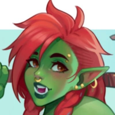 Owner of Arro, the cute as heck orc. icon by @Edemevas (nsfw) and banner by @sabvenia