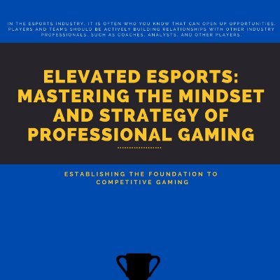 Check out our Esports Book here:
https://t.co/mK97BYlk3P

If you have #Amazon and #kindleunlimited you can read for free.