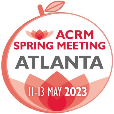 We’ll be together IN-PERSON in Atlanta for the ACRM Spring Meeting with the ACRM Leadership Development Course and Cognitive Rehabilitation Training