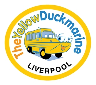 The Yellow Duckmarine, a unique amphibious comedy sightseeing tour of Liverpool's historic city and docks.