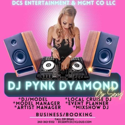 #DCS Ent & Mgmt, Boo Candy Model Music Manager, DjPynkDyamond, Promoter, Mother, Fleet DJ , Published Magazine Model, Music Videos https://t.co/fkPkxVe0N6