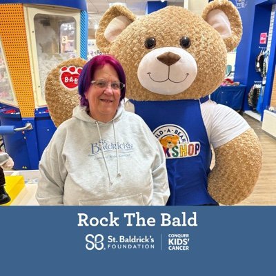 Retired pediatric oncology nurse; program coordinator for CURE Bears for Hope and Love; volunteer event organizer for St Baldrick's Foundation for 15 years.