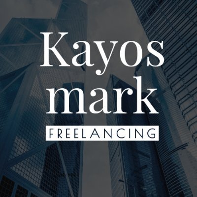 My name is kayos mark am a online worker with any skills