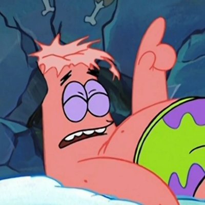 used to tweet a random patrick star quote every half hour, retired because of you-know-who
