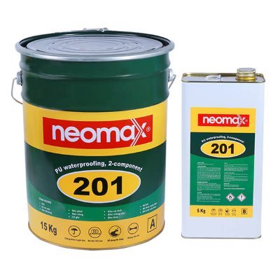 Sơn chống thấm Neomax 201 được dùng trong các công trình ngoài trời như sân thượng ốp gạch hoặc sàn bê tông quá cũ. Qua quy trình chống thấm 3 bước...