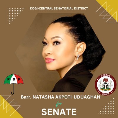 This is the dedicated SITUATION ROOM Twitter page of Barr. Natasha Akpoti-Uduaghan,
PDP Senatorial candidate for Kogi-Central Senatorial District Elections.