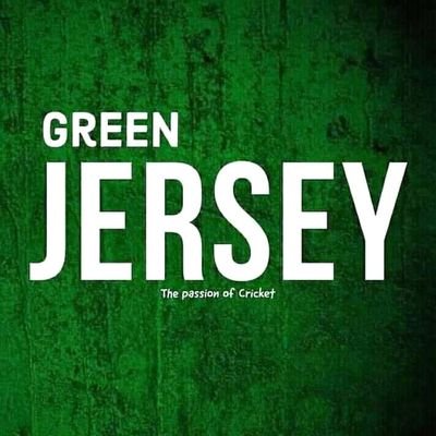 - Looking For Bigger Milestone🙌
- Green Jersey Better than the Best🖤🤙
- All About Cricket 🏏