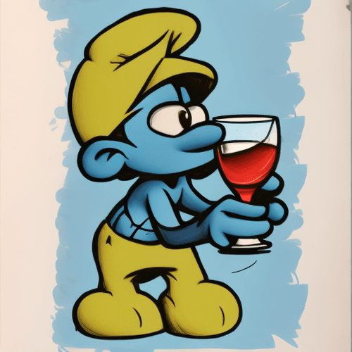 Drunken Smurf