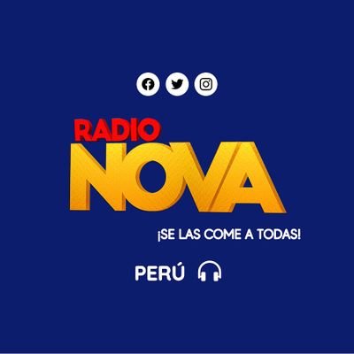Somos Radio Nova Perú 😎 La radio número 1 en todo el norte del Perú, la radio que ¡se las come a todas!