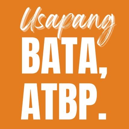usapangbataatbp's profile picture. USAPANG BATA ATBP. is the newest segment of public affairs show S.O.S. Serbisyo Oramismo Sigurado - DZRJ 810 AM - Radyo Bandido.