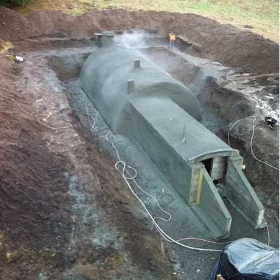 We build one of a kind Quonset Hut Underground Shelters. Contact us if interested in building plans or additional info! 

https://t.co/6PDQ7ex4Zs