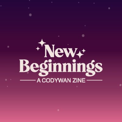 LEFTOVER SALE IS NOW OPEN!!
New Beginnings: A Codywan Zine celebrates the love between Obi-Wan Kenobi and Commander Cody!